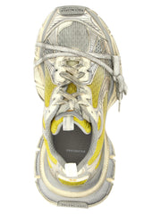 Balenciaga Bicolor Polyethylene Athletic Sneakers - EU45/US12