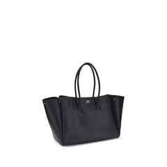 Balenciaga Black Calf Leather Bos Taurus Shoulder Bag