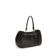 Balenciaga Black Calf Leather Bos Taurus Shoulder Bag