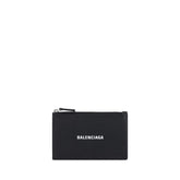 Balenciaga Black Calf Leather Bos Taurus Wallet
