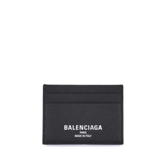 Balenciaga Black Calf Leather Bos Taurus Wallet