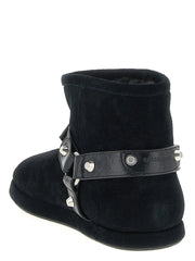 Balenciaga Black Calfskin Ankle Boots - EU39/US9