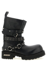 Balenciaga Black Calfskin Ankle Boots - EU44/US11
