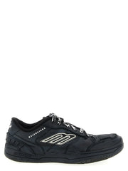 Balenciaga Black Calfskin Athletic Sneakers