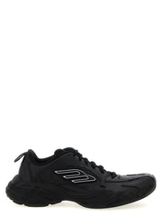 Balenciaga Black Calfskin Athletic Sneakers - EU44/US11