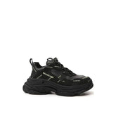 Balenciaga Black Calfskin Chunky Sneakers - EU40/US7
