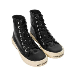 Balenciaga Black Calfskin High Top Sneakers - EU40/US10