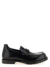 Balenciaga Black Calfskin Slip-On Loafers