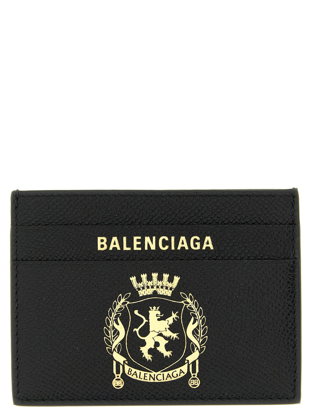 Balenciaga fekete borjúbőr pénztárca