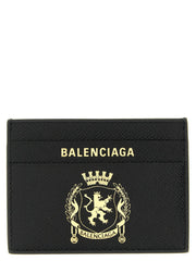 Balenciaga fekete borjúbőr pénztárca