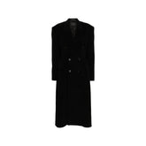 Balenciaga Black Cashmere Coat - 40