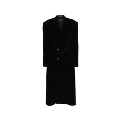 Balenciaga Black Cashmere Coat - 40