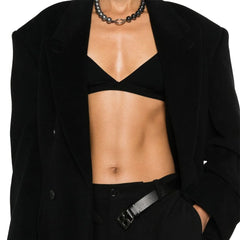 Balenciaga Black Cashmere Coat - 40