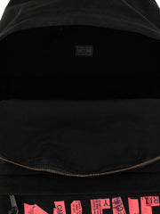 Balenciaga Black Cotton Backpack