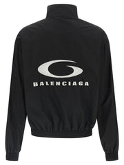 Balenciaga Black Cotton Bomber - S
