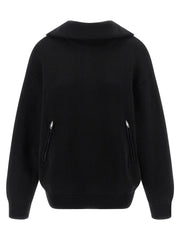 Balenciaga Black Cotton Cardigan