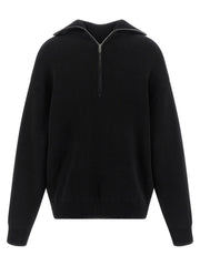 Balenciaga Black Cotton Cardigan