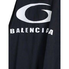 Rochie casual din bumbac negru Balenciaga - IT48 | M