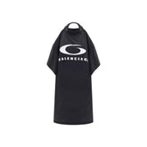 Balenciaga Black Cotton Casual Dress - IT48 | M