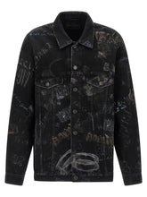 Balenciaga Black Cotton Denim Jacket
