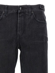 Balenciaga Black Cotton Flared Jeans - 24