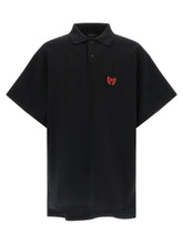 Balenciaga Black Cotton Polo Shirt - S