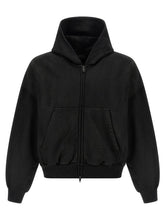 Balenciaga Black Cotton Sweatshirt