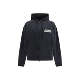Balenciaga Black Cotton Sweatshirt