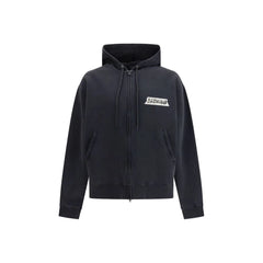 Balenciaga Black Cotton Sweatshirt - L