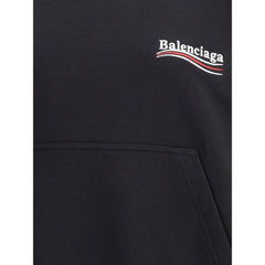 Balenciaga Black Cotton Sweatshirt - S