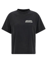 Balenciaga Black Cotton T-Shirt