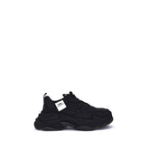 Balenciaga Black Fabric Chunky Sneakers - EU40/US7 - Sneakers