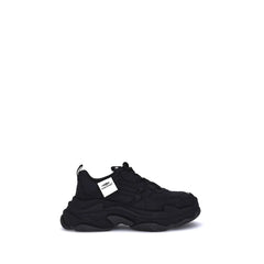 Balenciaga Black Fabric Chunky Sneakers - EU45/US12
