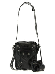 Balenciaga Black Lamb Leather Crossbody Bag