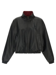 Balenciaga Black Lamb Leather Leather Jacket