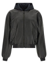 Balenciaga Black Lamb Leather Leather Jacket - L