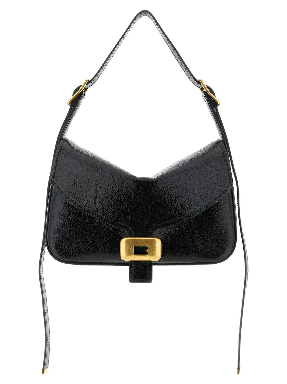 Balenciaga Black Lamb Leather Shoulder Bag