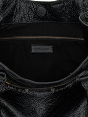 Balenciaga Black Lamb Leather Tote Bag