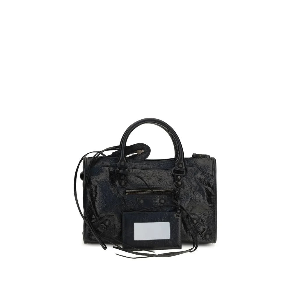 Balenciaga Black Lamb Ovis Aries Handbag