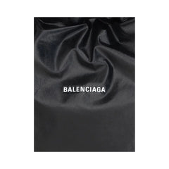 Balenciaga Black Lamb Ovis Aries Aries Shoulder Bag