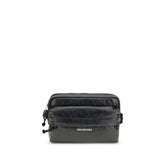Balenciaga Black Lamb Ovis Aries Aries Shoulder Bag