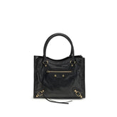 Sac bandoulière en agneau noir Balenciaga Ovis Aries Aries