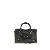 Balenciaga Black Lamb Ovis Aries Aries Shoulder Bag