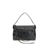 Balenciaga Black Lamb Ovis Aries Aries Shoulder Bag - Shoulder Bags