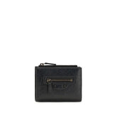 Balenciaga Black Lamb Ovis Aries Aries Wallet