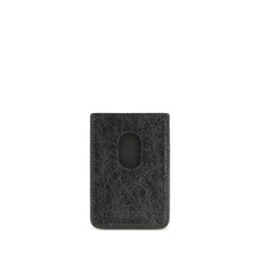 Balenciaga Black Lamb Ovis Aries Aries Wallet