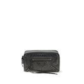 Balenciaga Black Lamb Ovis Aries Aries Wallet