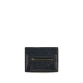 Balenciaga Black Lamb Ovis Aries Aries Wallet