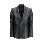 Balenciaga Black Leather Jacket - M