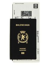 Balenciaga must nahast rahakott